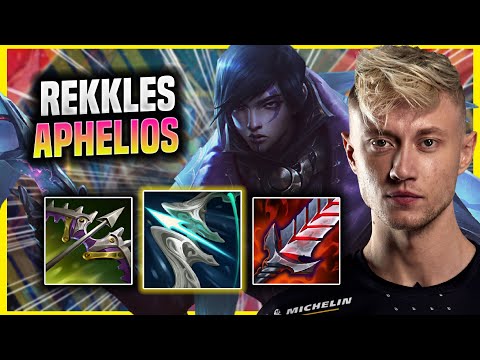 REKKLES BRINGS BACK APHELIOS! - KC Rekkles Plays Aphelios ADC vs Nautilus! | Season 2022