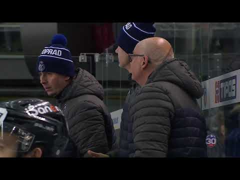 1.kolo kvalifikácie HK Poprad - HK Nitra ZÁZNAM