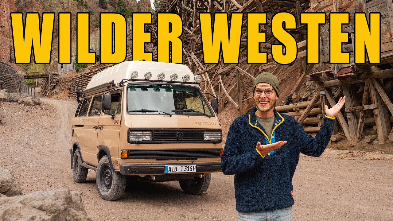 Mit dem VW T3 Syncro durch das wilde Colorado! Höhenrekord, Silbermine und Sandsturm!? | #59