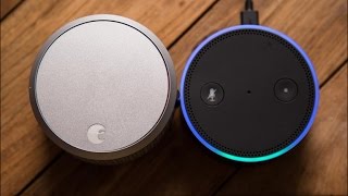 Testing out the new August skill for Alexa