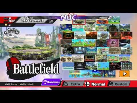 NUC16 - Moobesor (Falcon) vs. JoJo (Bayonetta) - Pools - SSB4