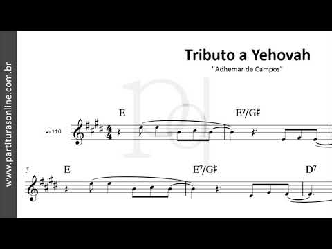 Tributo a Yehovah ♪ Adhemar de Campos | Partitura