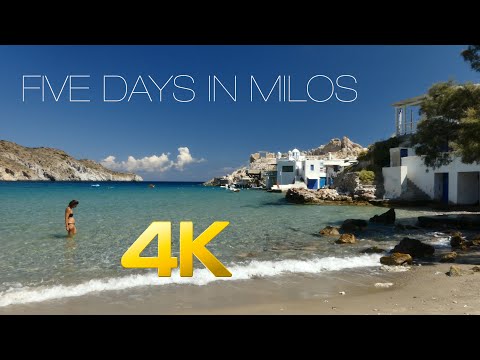 Five days in Milos, Greece 4k