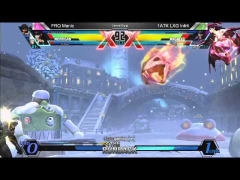 UMvC3 FRQ MANIC VS 1ATK LXG INFRIT - The RunBack 3.6