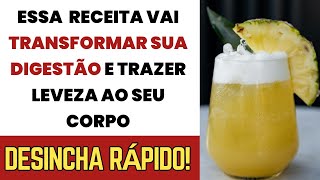 SLOW DIGESTION? PINEAPPLE WITH MINT REDUCES BLOATING IN 3 DAYS