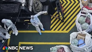 Evacuation plan for cruise ship with deadly virus on board