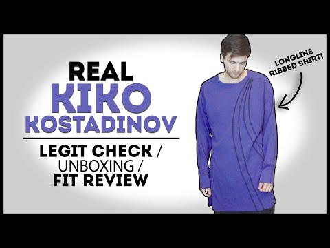 LEGIT KIKO KOSTADINOV Shirt | How to tell + unboxing & fit review!
