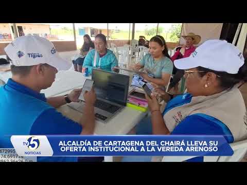 Alcaldía de cartagena del chairá lleva su oferta institucional a la vereda arenoso