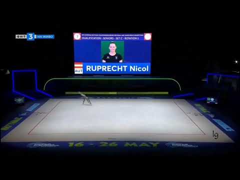 Nicol Ruprecht Ribbon AA European RG Championships Baku 2019