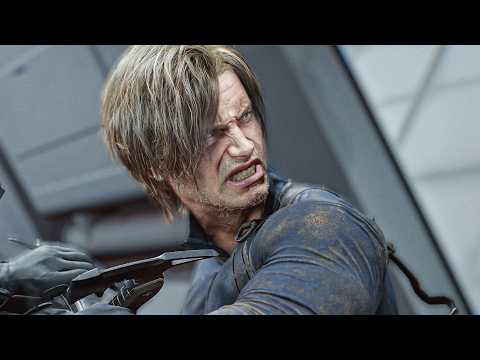 Leon vs The Commander Boss Fight - Resident Evil 9 Requiem