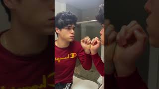 My first kiss