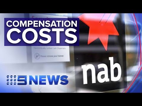 Compensation costs hit NAB profits following Royal Commission | Nine News Australia