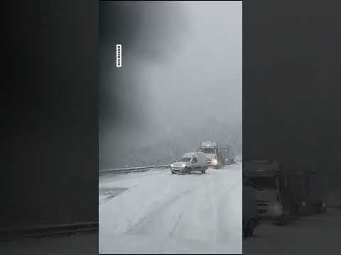 ❄️⚠️  Ruta 40 complicada por la nieve: así está entre Bariloche y El Bolsón