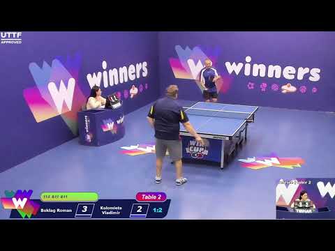 WINners CUP table 2  25.12  Boklag Roman - Kolomiets Vladimir 20:00