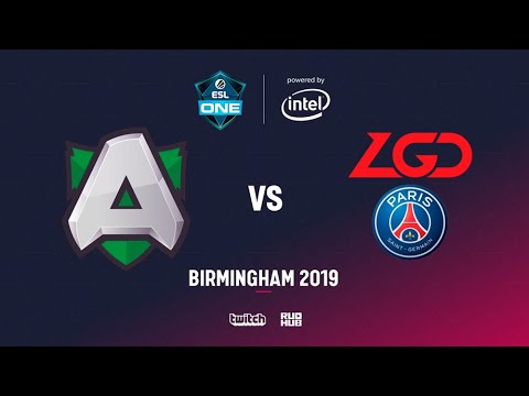 Alliance vs PSG.LGD, ESL One Birmingham, bo2, game 1 [Mila & Mortalles]