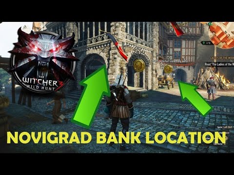 The Witcher 3  Bank Location in Novigrad! -Change Orens and Florens to Crowns