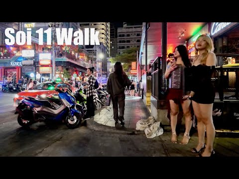 Bangkok Night walk - Sukhumvit Soi 11