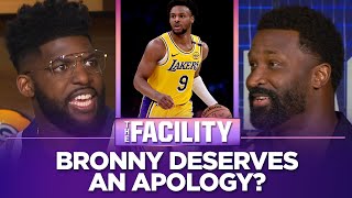 Emmanuel Acho stands up for Bronny James after 17-point performance vs. Bucks | THE FACILITY