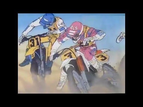 Retro MX Racing Anime - Kaze wo Nuke!