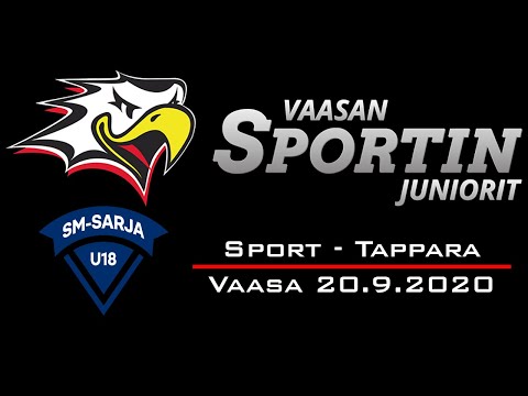 U18 SM Sport  - Tappara. Vaasa HH2 20.9.2020