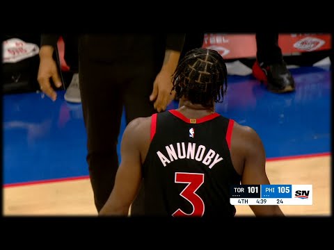 OG Anunoby with the SWAT - Raptors vs 76ers | March 31, 2023