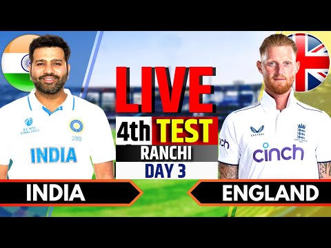 India vs England, 4th Test, Day 3 | India vs England Live Match | IND vs ENG Live Score & Commentary