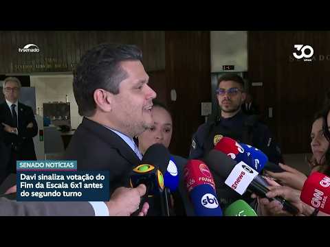 Davi diz que calendário especial para PEC do Fim da 6x1 depende de requerimento