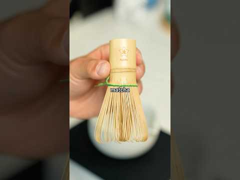 making whipped coffee with a matcha whisk