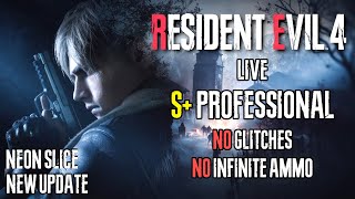 LIVE S+ PROFESSIONAL RESIDENT EVIL 4 REMAKE NEW UP