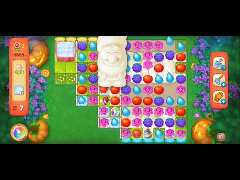 Level 4084 / GardenScapes / 16 moves / no boosters