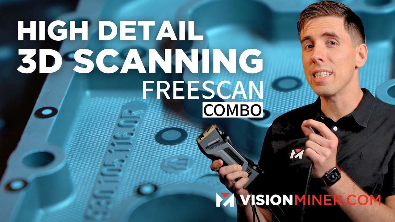 Ultra-Precise 3D Scanning with the FreeScan Combo from Shining3D