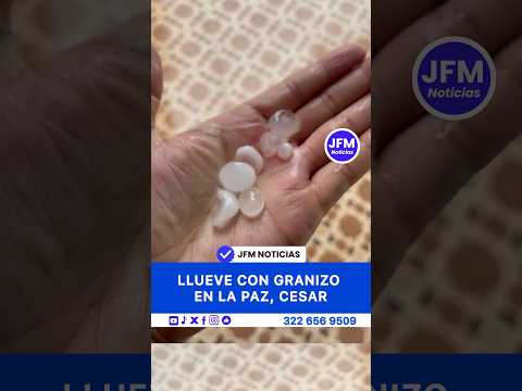Llueve con Granizo en La Paz, Cesar