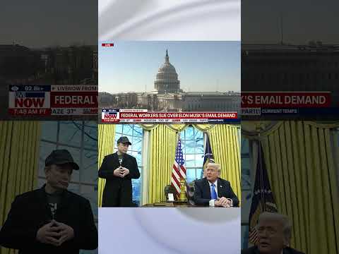 Video | Federal workers sue over Elon Musk's deadline to list accomplishments looms