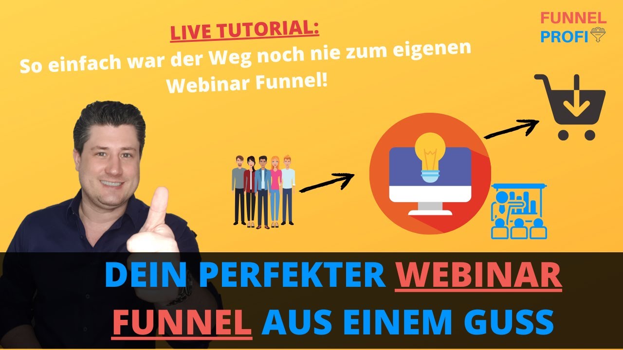 💡 Funnelcockpit Tutorial - Super einfach & schnell Deinen eigenen Webinar Funnel erstellen!  ✅