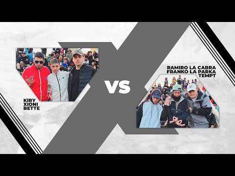 XIONI BETTE KIRY VS FRANKO LA PARKA TEMPT RAMIRO LA CABRA - SEMIFINAL | ENTRE FREESTYLE | FECHA 6