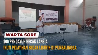 Download lagu 100 PENGAYUH BECAK LANSIA IKUTI PELATIHAN BECAK LISTRIK DI PURBALINGGA mp3