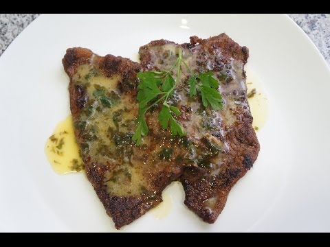 Filetes de ternera al limón