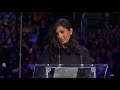 Vanessa Bryant Delivers Heartfelt Eulogy to Kobe Bryant