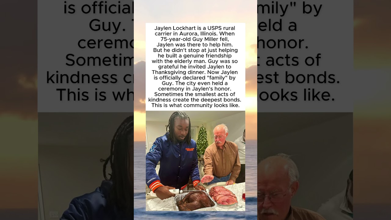 Mail Carrier Helped an Elderly Man. Now He’s Family!