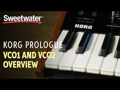 Korg Prologue VCO1 and VCO2 Overview — Daniel Fisher
