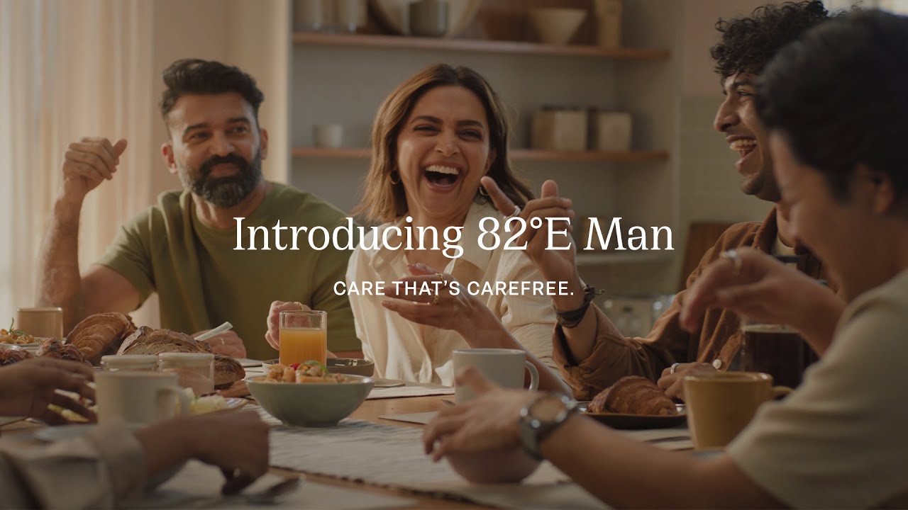 Introducing 82°E Man — Deepika Padukone