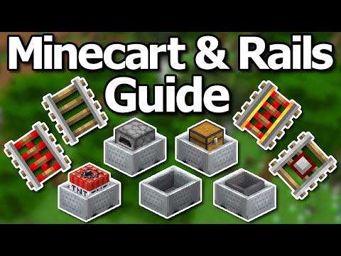 The Ultimate Minecraft 1.20 Minecart & Rail Guide