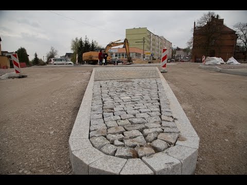 Przejścia dla pieszych- rondo w Kcyni