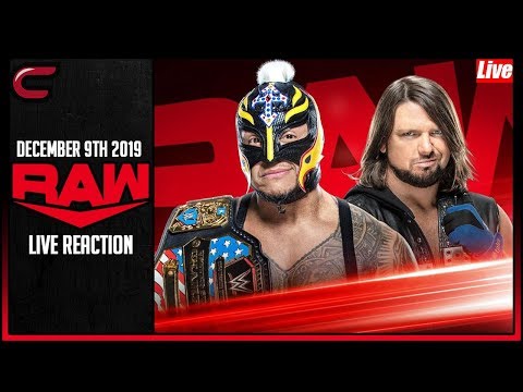 WWE RAW December 9th 2019 Live Stream: Live Reaction Conman167