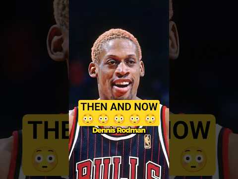 The Last Dance 🏀 Then and Now #chicagobulls #dennisrodman #michaeljordan #basketball #nba