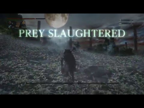 Bloodborne - RIP Gehrman, the First Hunter