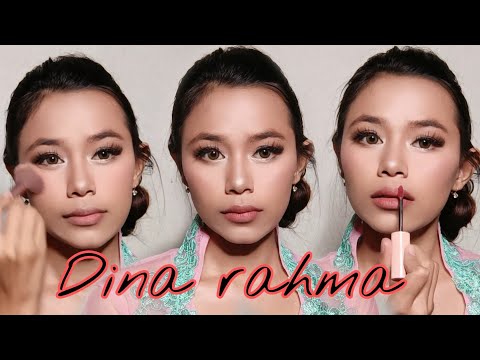 DINA RAHMA ||| Tutorial make up wisuda | kondangan