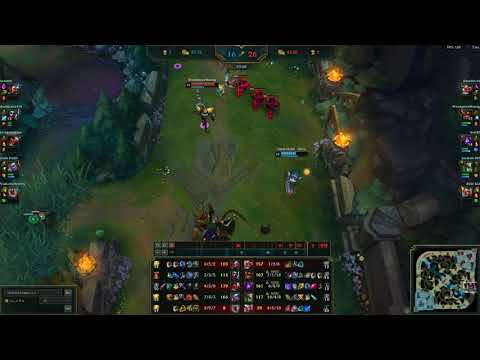 Intercepting Tristana dash with EQ flash combo.
