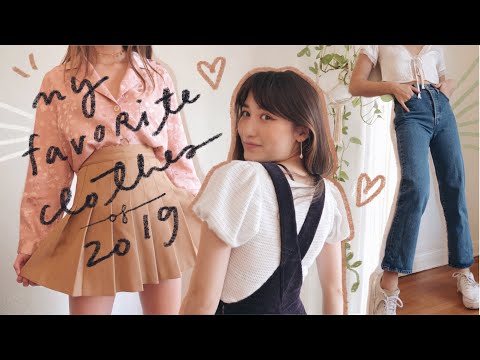 2019年の私の一番着ている服♡」をご紹介します。 (my most worn clothing of 2019 ♡)