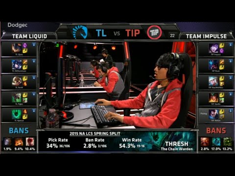 NA LCS Spring Playoffs Finals TIP vs TL game 2 | Full HD